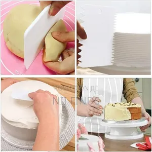 4pcs Plastic Scraper