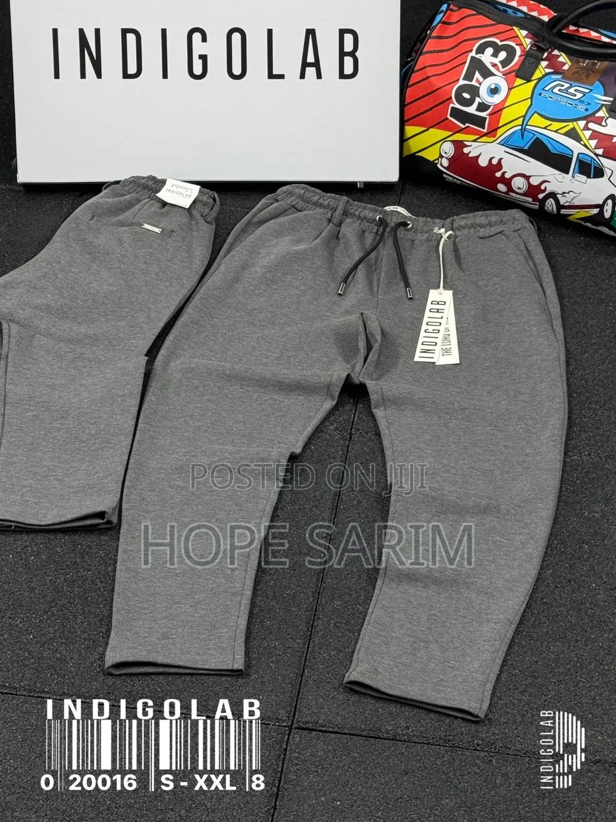 Indigolab Stretch Drawstring Pants: (S- XXl)