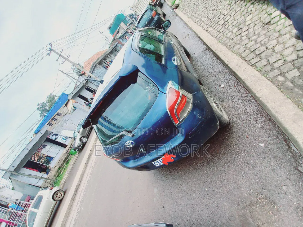 Toyota Yaris 2008 Blue