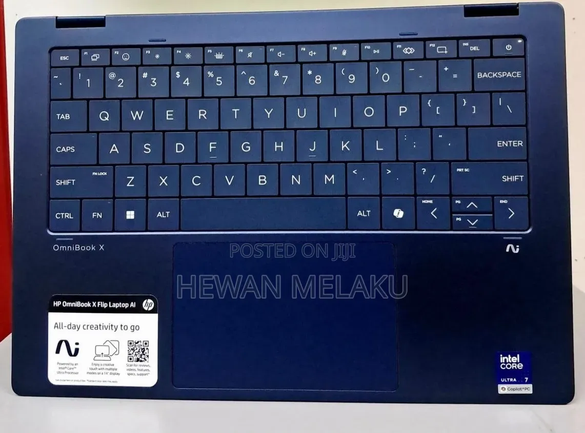 New Laptop HP OmniBook X Flip 14" 16GB Intel Core Ultra 7 SSD 1T