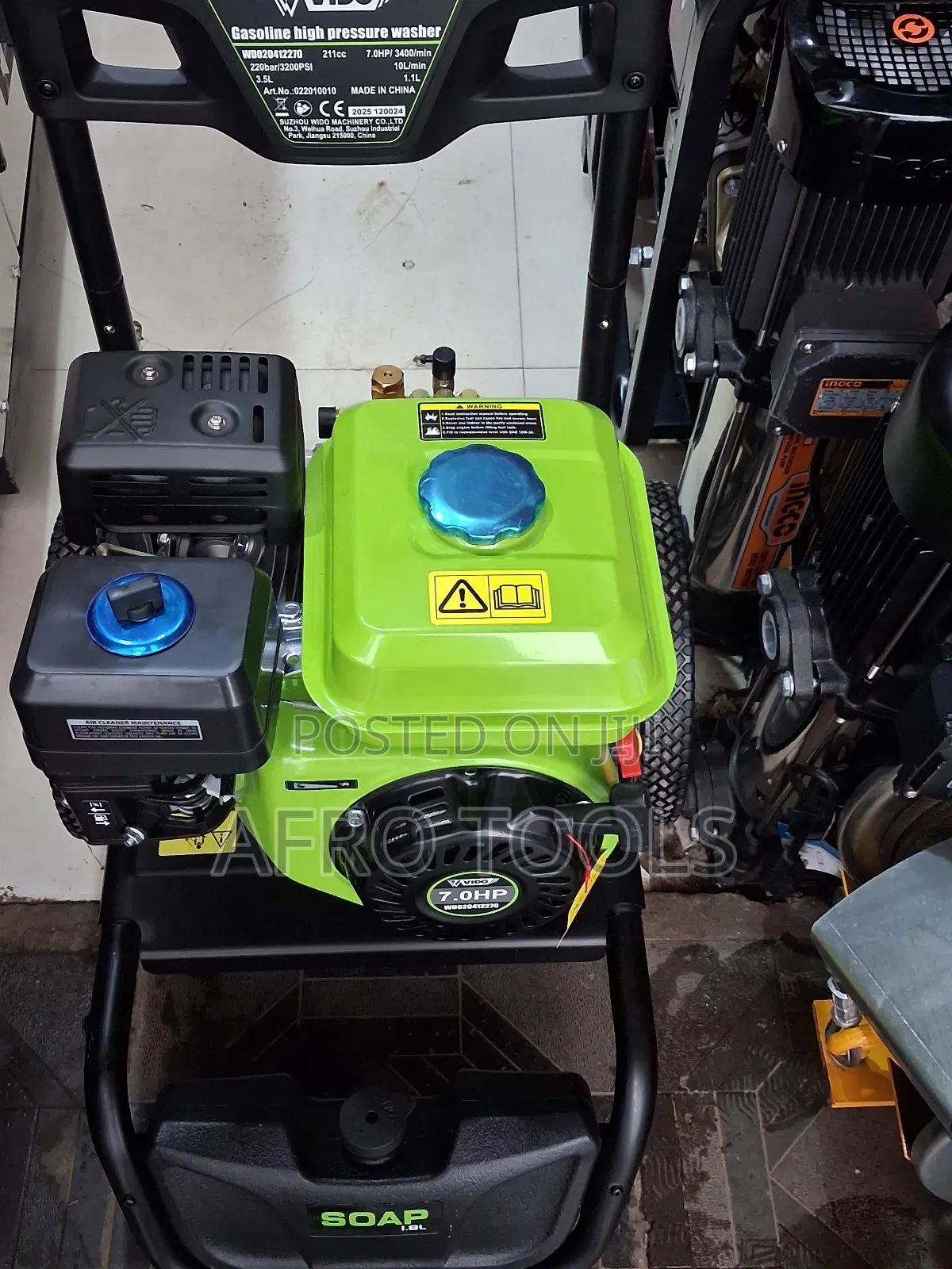 Vido Gasoline Pressure Washer