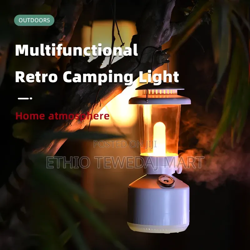 Rechargeable Vintage Lamp Air Humidifier
