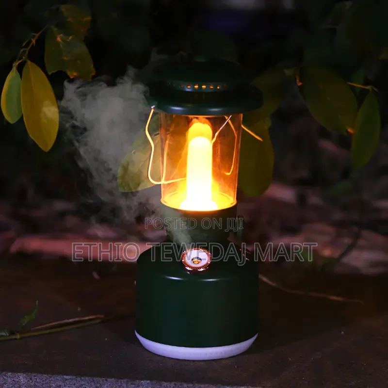 Rechargeable Vintage Lamp Air Humidifier