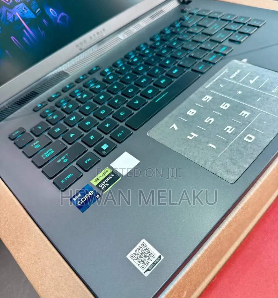New Laptop Asus ROG Strix G16 G614 16GB Intel Core i9 SSD 1T