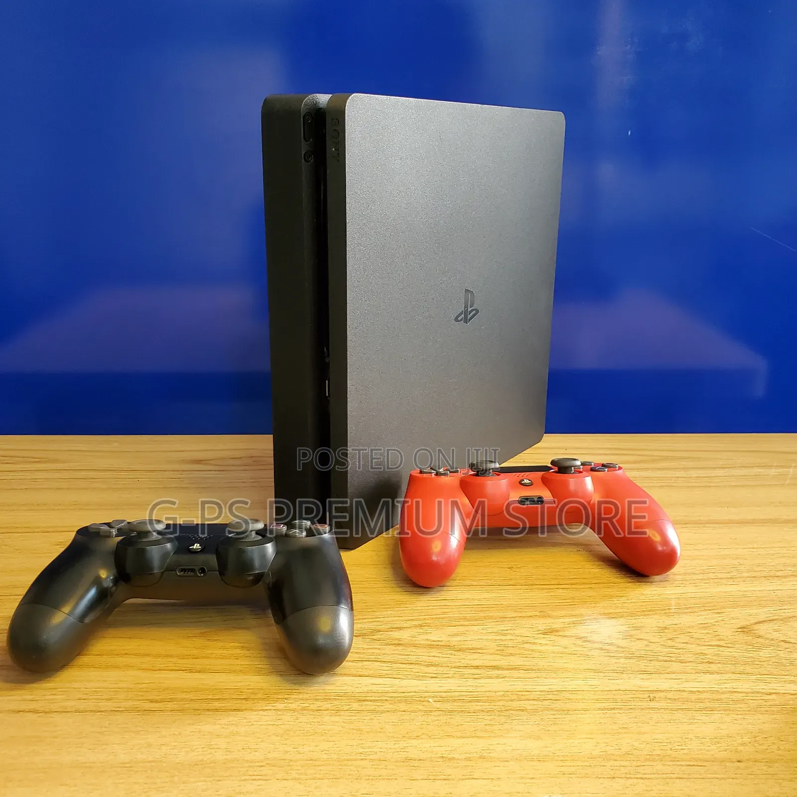 PS4 Slim With 2 Original Controllers