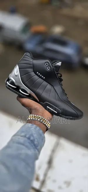 Nike Shox BB4 High Master Quality Smooth Sneakers Made in Vietnam