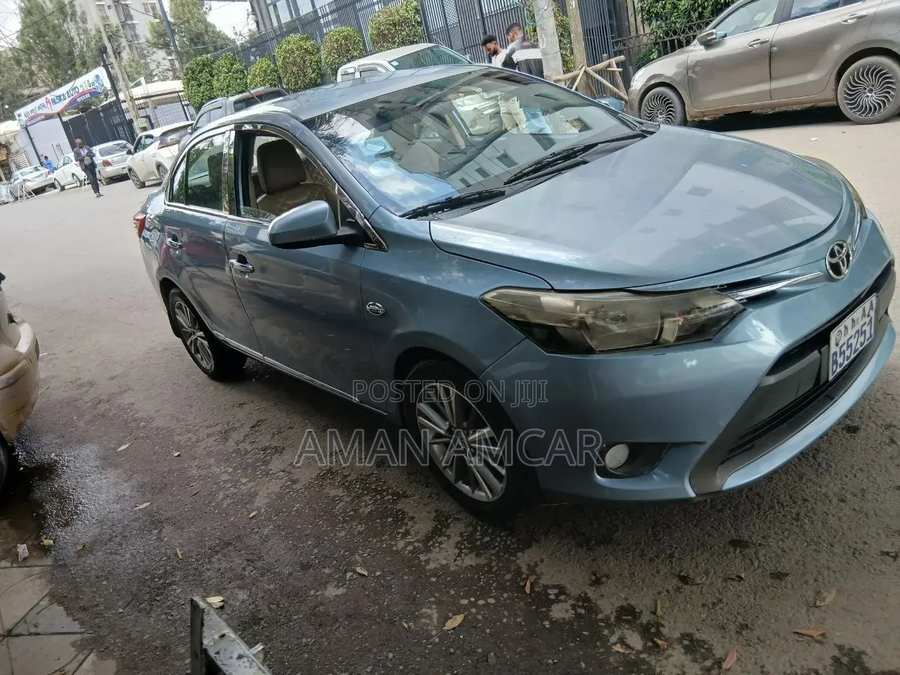 Toyota Yaris 2014 Blue