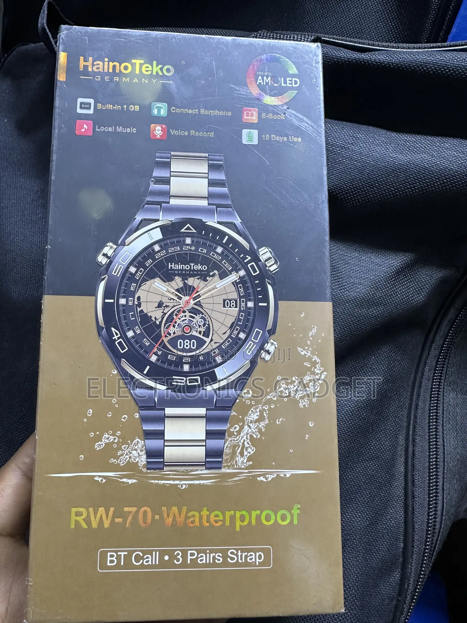Haino Teko RW-70 Waterproof Smart Watch With Bluetooth Calling