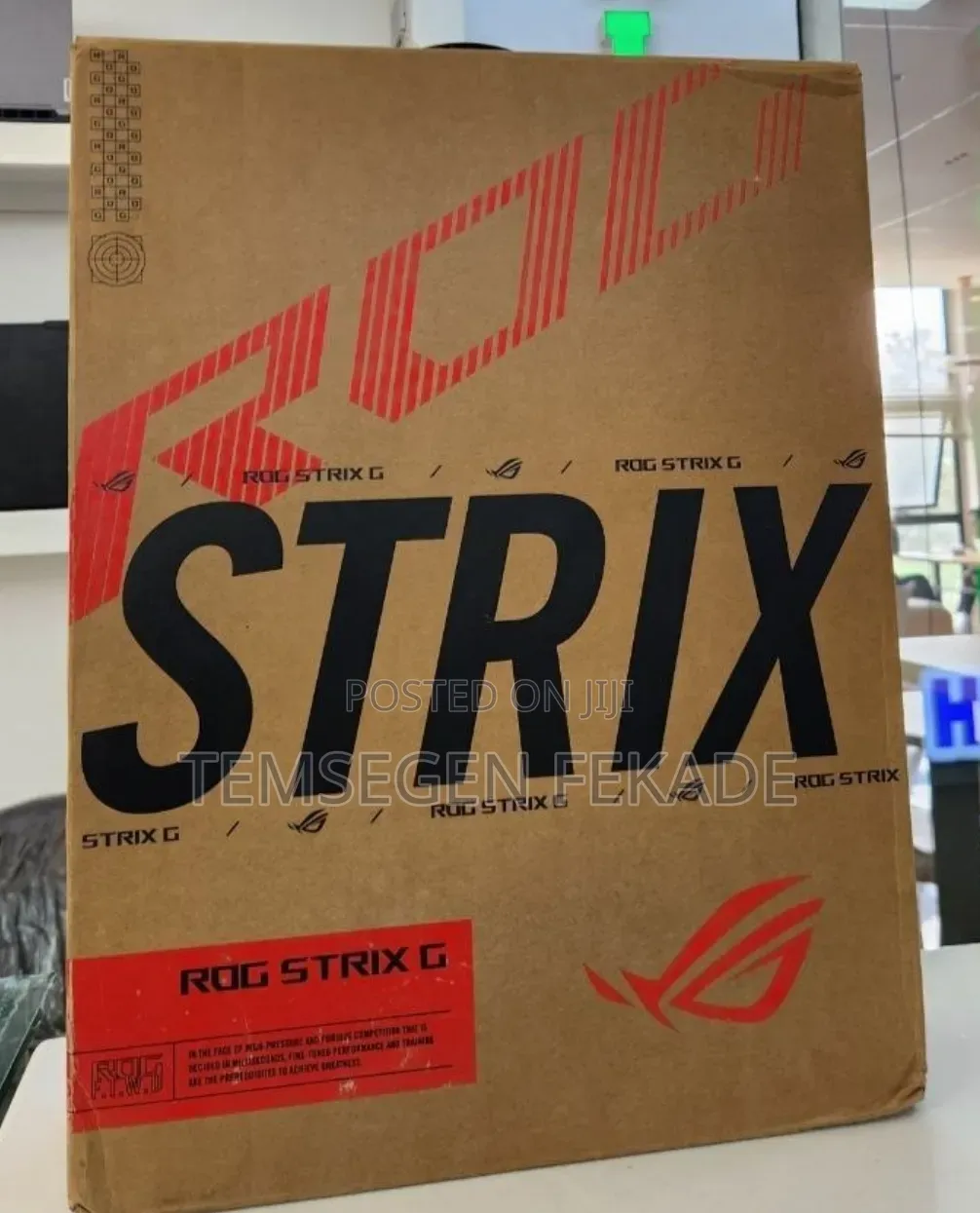 New Laptop Asus ROG Strix G18 32GB Intel Core Ultra 9 SSD 2T