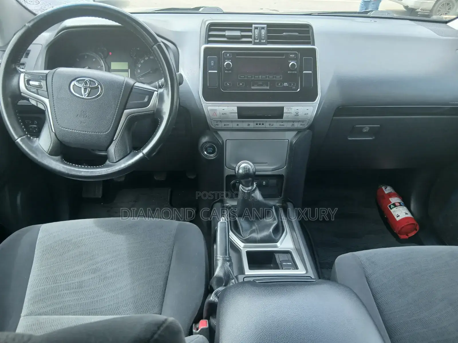 Toyota Land Cruiser Prado 2019 Black