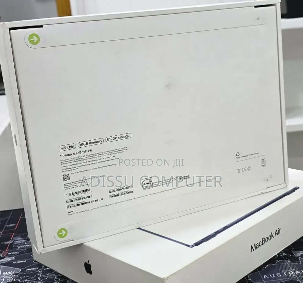 New Laptop Apple MacBook Air 2026 M5 16GB Apple M5 Max SSD 512GB