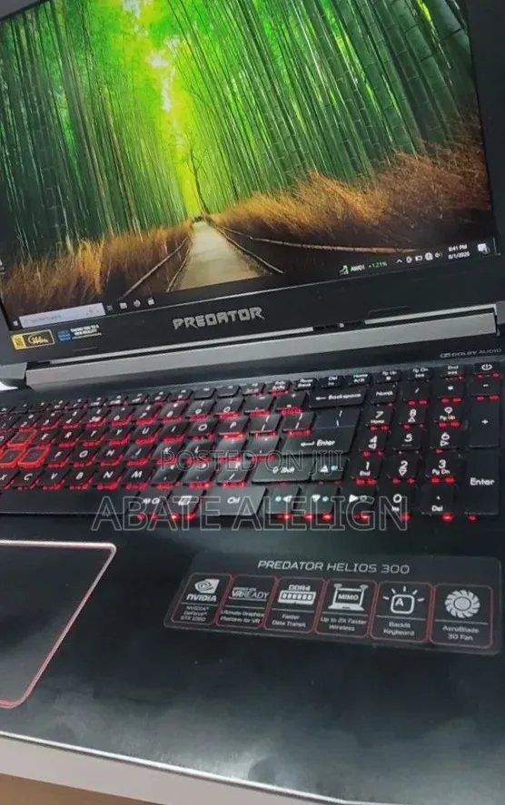 New Laptop Acer Predator Helios Neo 16 16GB Intel Core i7 SSD 256GB