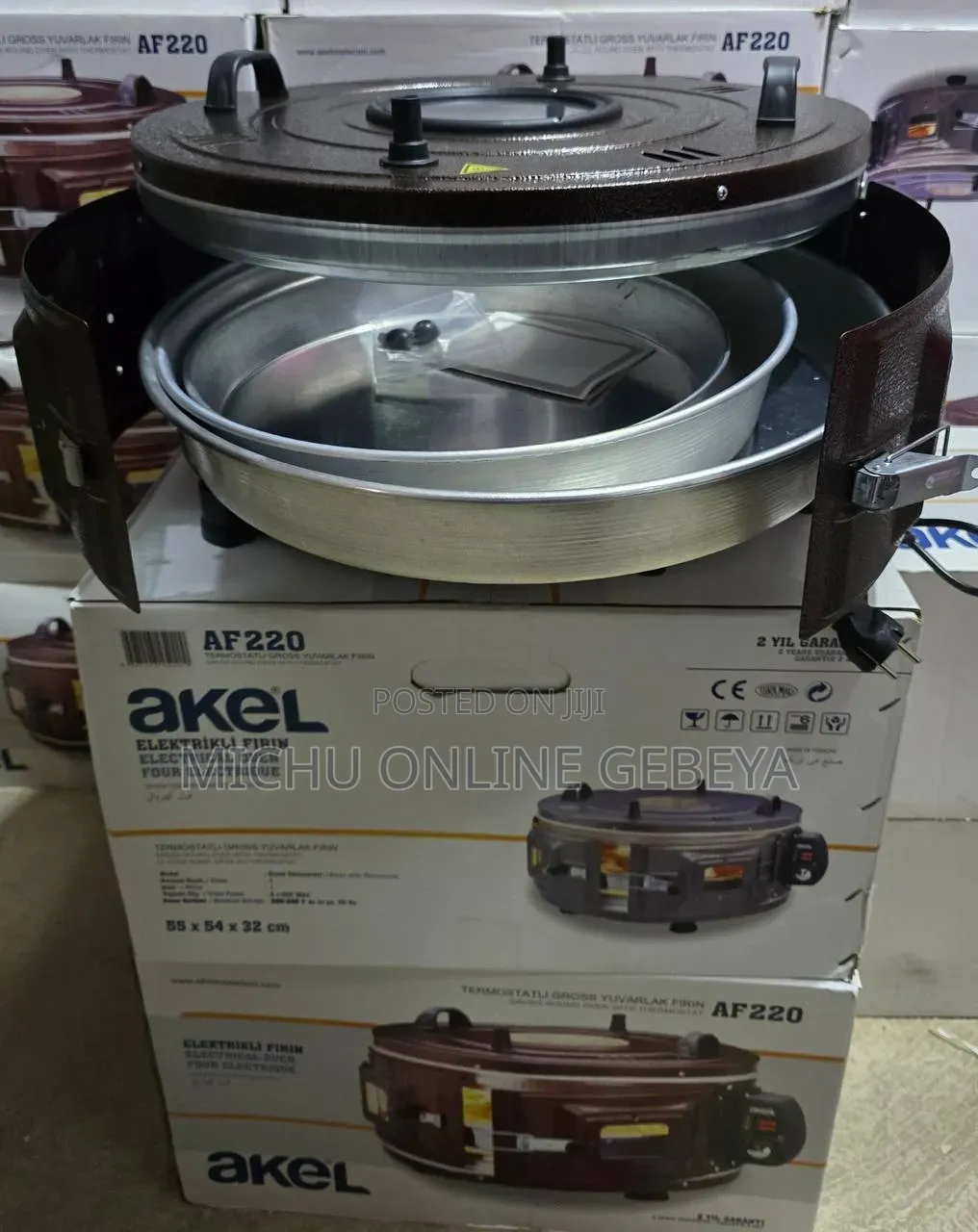 Akel Round Oven የዳቦ መጋገሪያ Made in Turkey/ Free Delivery