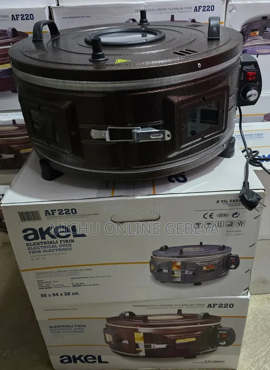 Akel Round Oven የዳቦ መጋገሪያ Made in Turkey/ Free Delivery