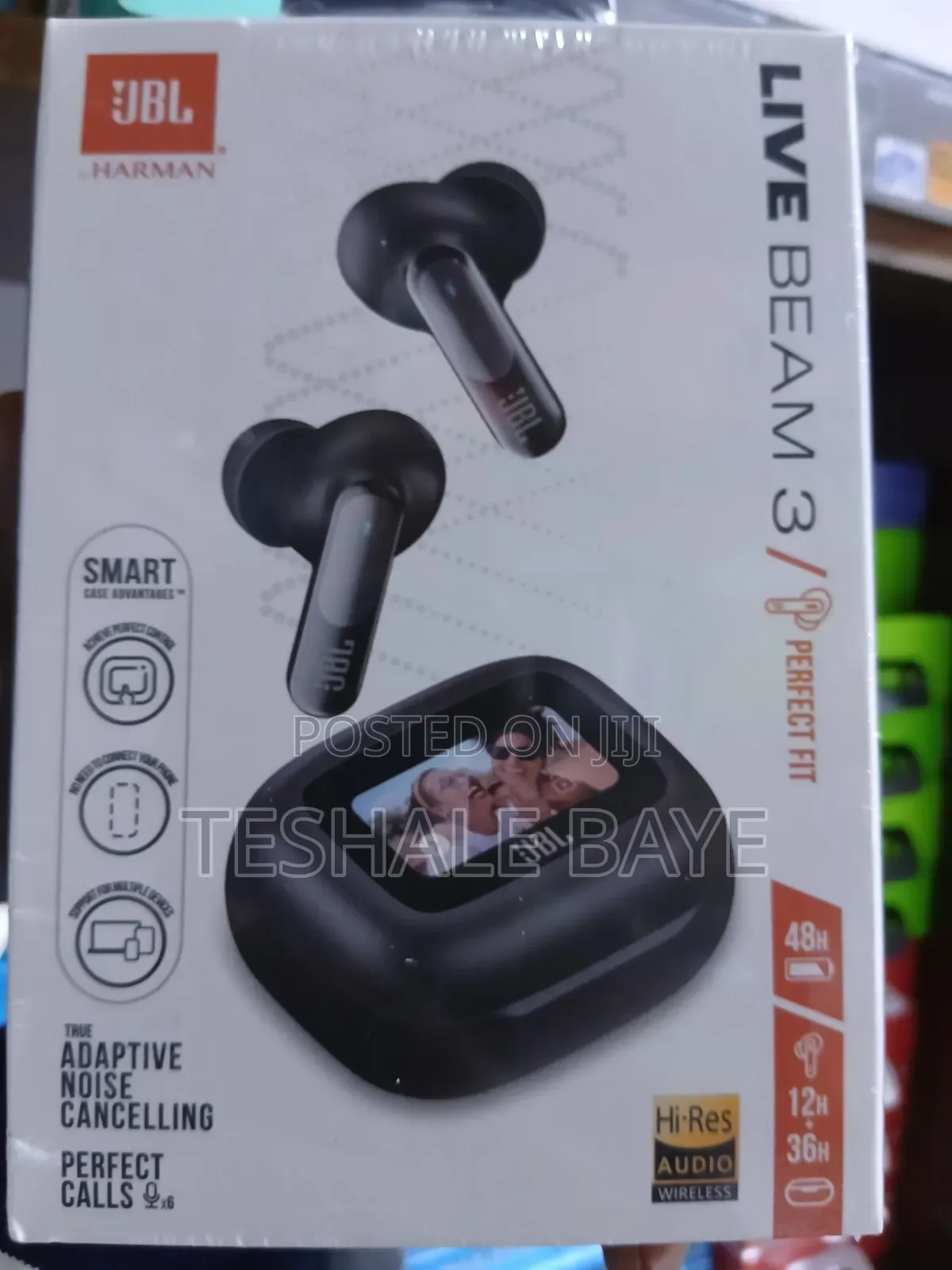 JBL Live Beam 3 True Wireless Earbuds (Smart Case)