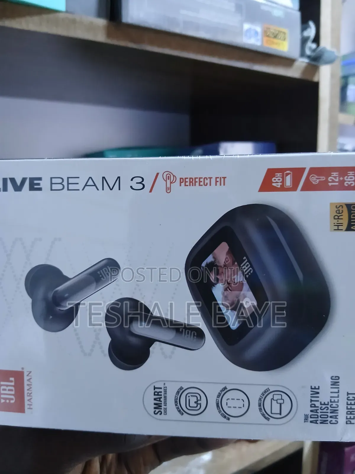 JBL Live Beam 3 True Wireless Earbuds (Smart Case)