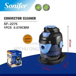 Sonifer 2200W Water Filter Vacuum Cleaner Dry/Wet/ Free Delivery