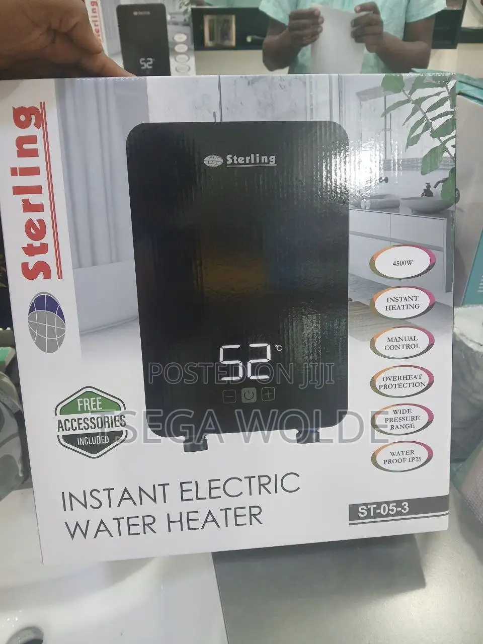 Striling Instant Water Heater
