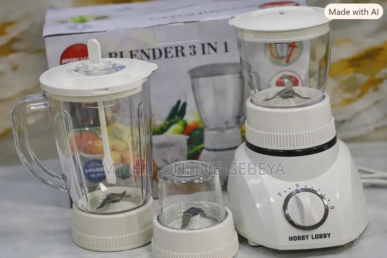 Hobby Lobby 3 in 1 Blender/ Free Delivery