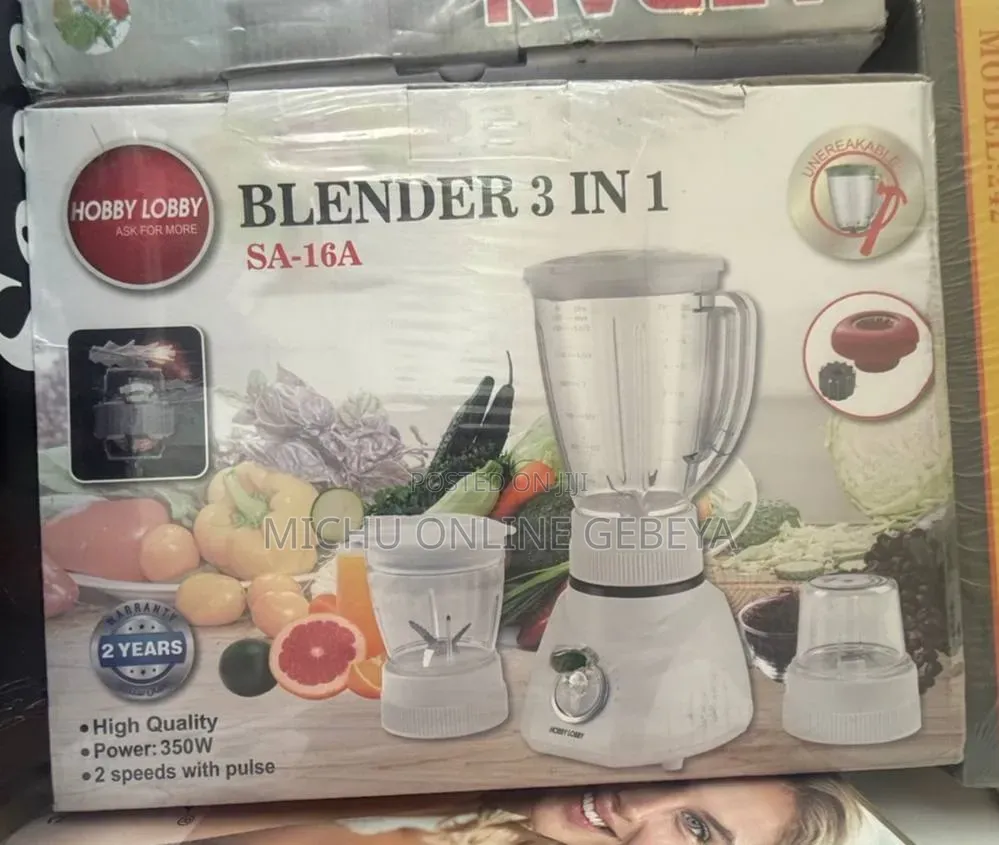 Hobby Lobby 3 in 1 Blender/ Free Delivery