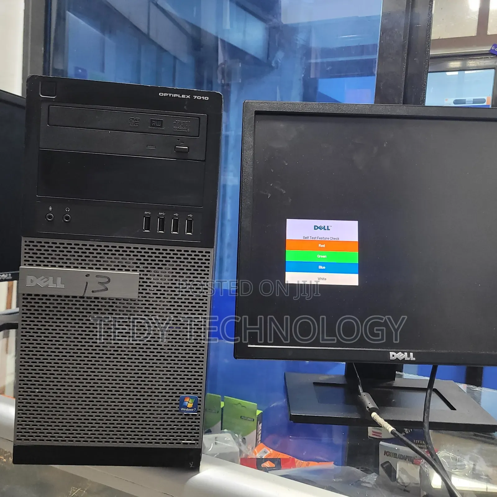 Desktop Computer Dell OptiPlex 7010 4GB Intel Core i3 HDD 500GB