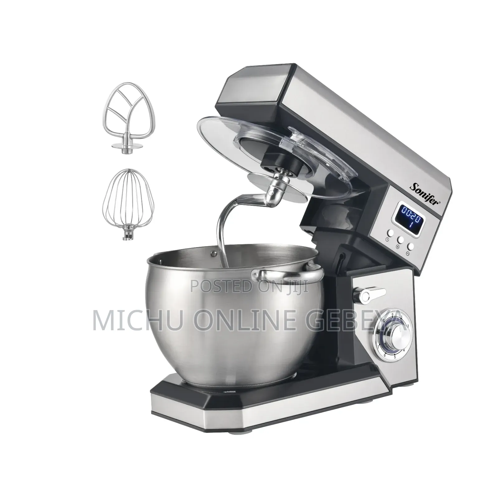 Sonifer SF-8143 8.5L Stand Mixer የሊጥ ማቡኪያ / Free Delivery