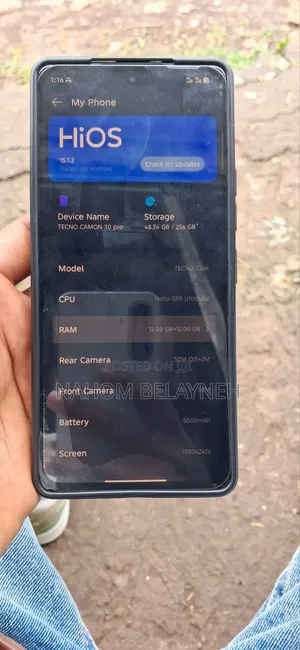 Tecno Camon 30 Pro 5G 256 GB Black