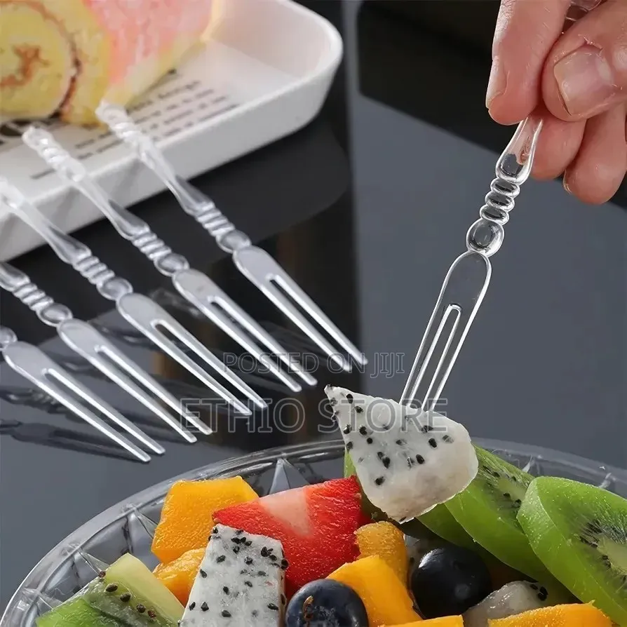 Transparent Plastic Forks