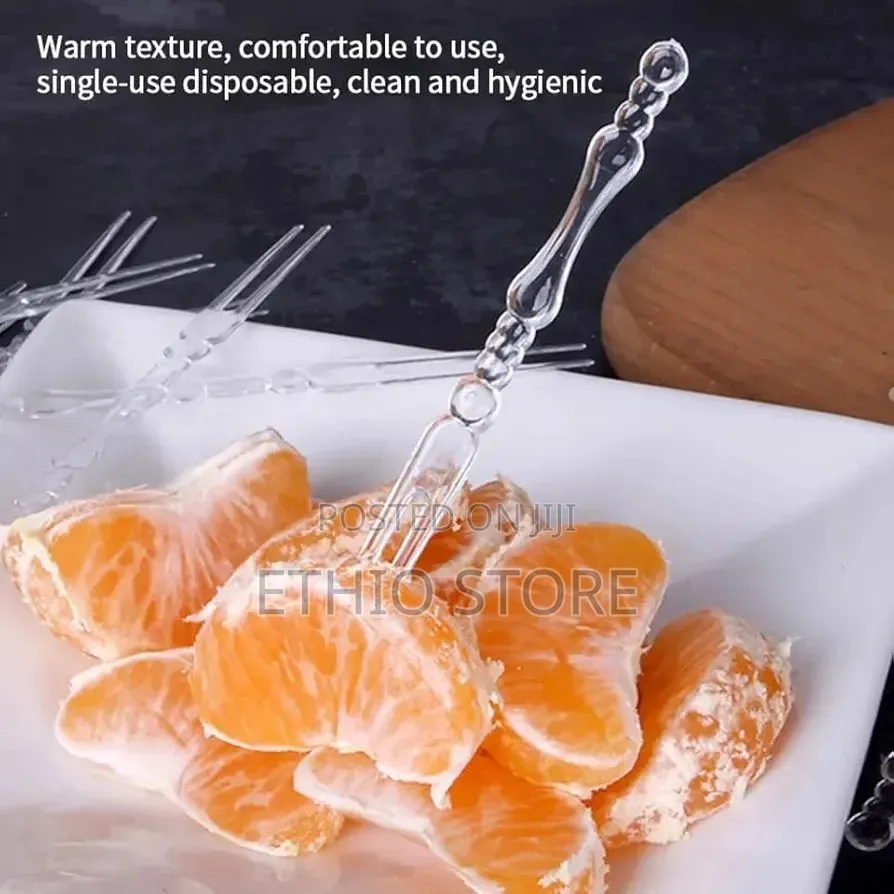 Transparent Plastic Forks