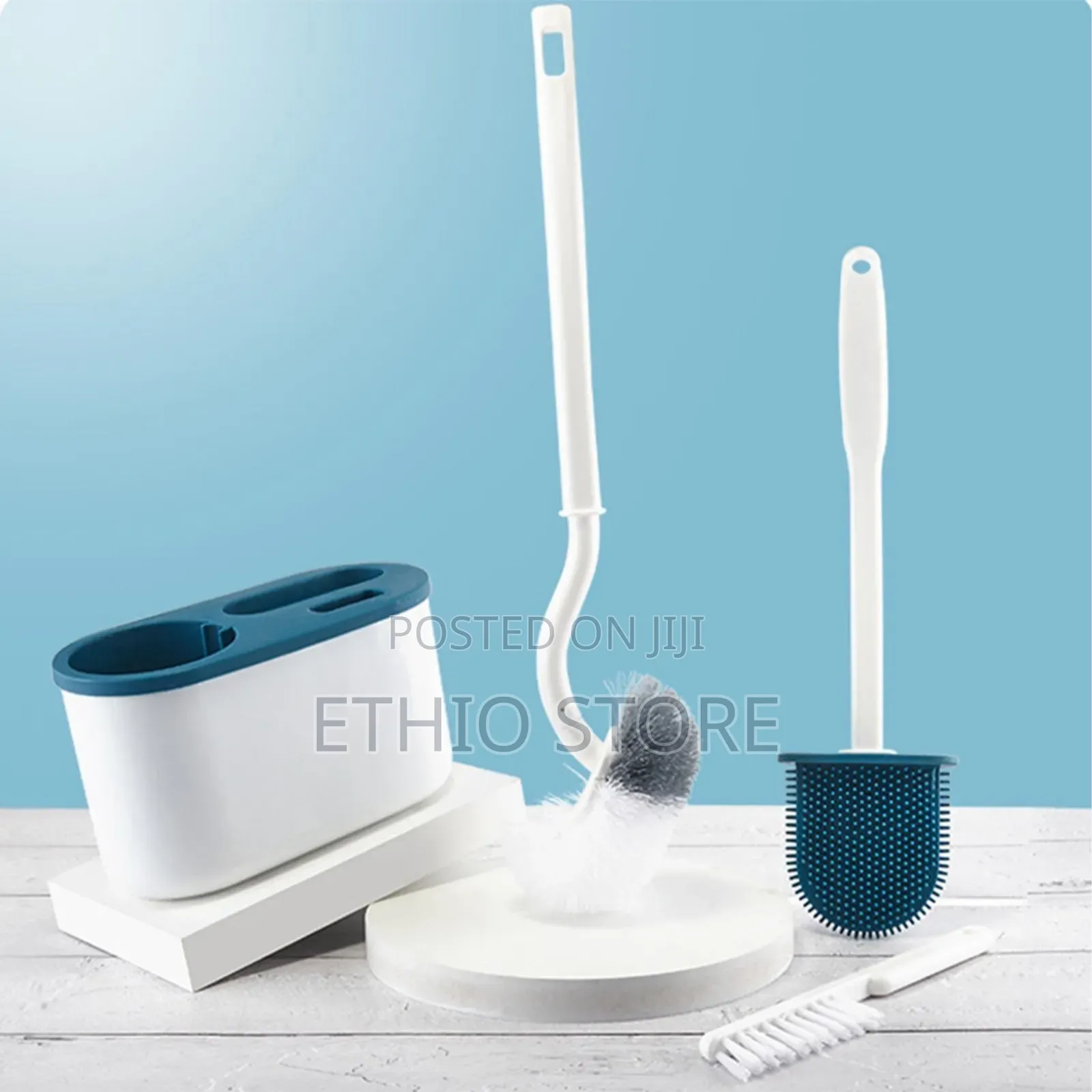 Wall-Mounted 3in1 Toilet Cleaning Brush