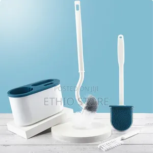 Wall-Mounted 3in1 Toilet Cleaning Brush