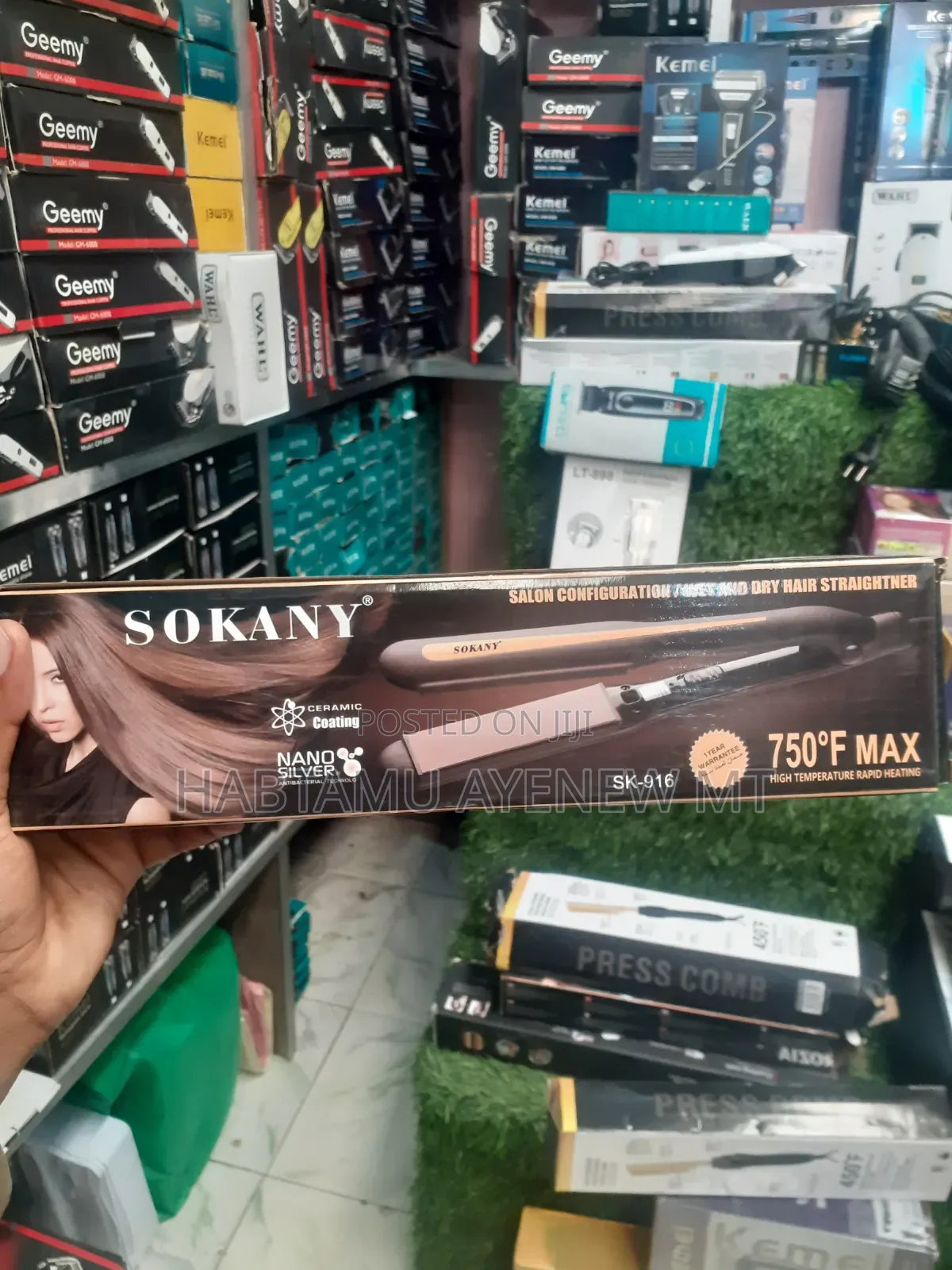 SOKANY Hair Straightner Paystra 45 W