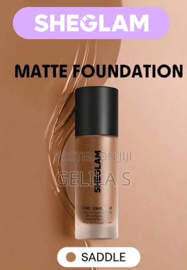SHEGLAM Complexion Pro Long Lasting Breathable Matte Foundation-Saddle