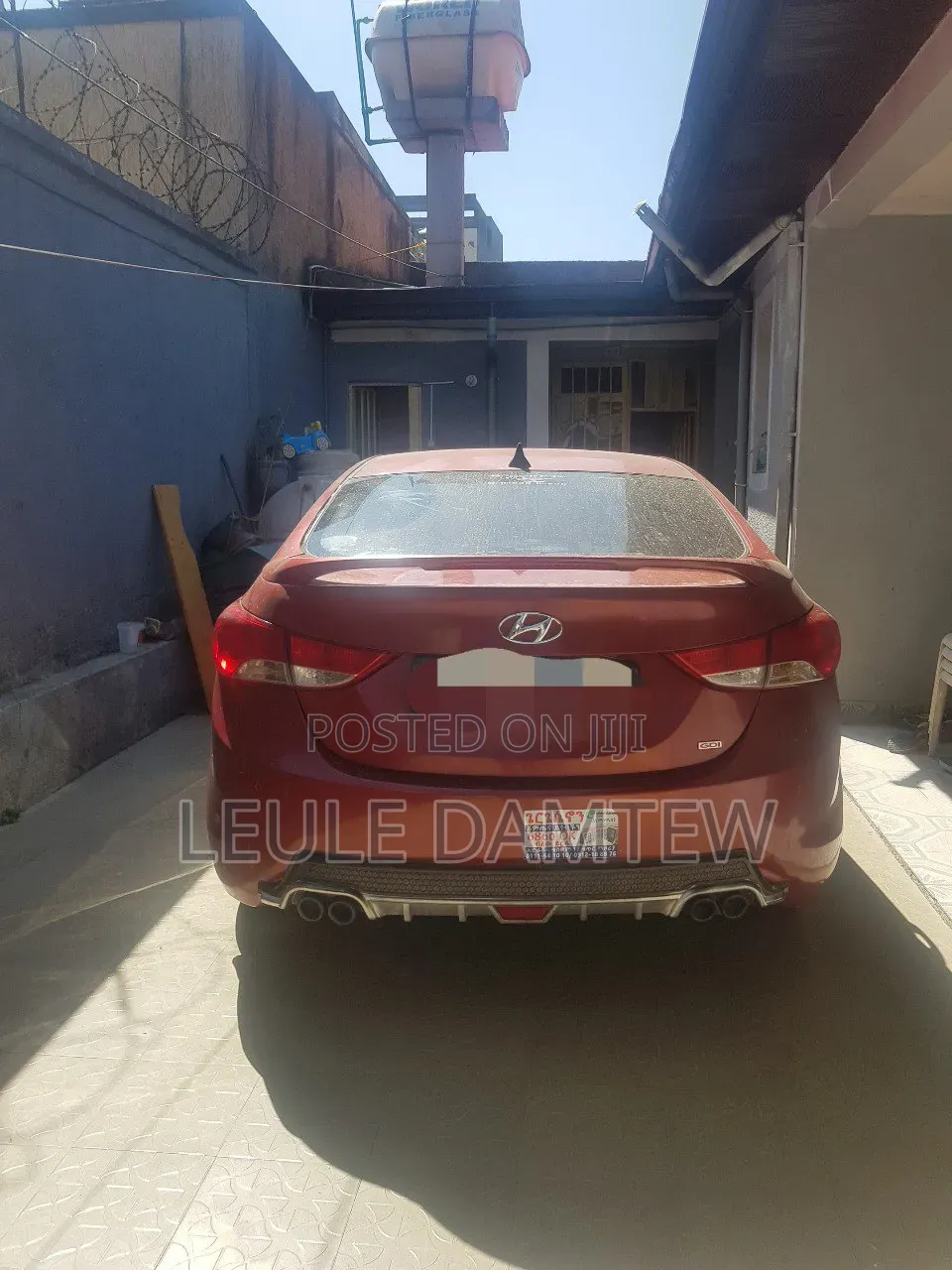 Hyundai Avante 2011 Brown