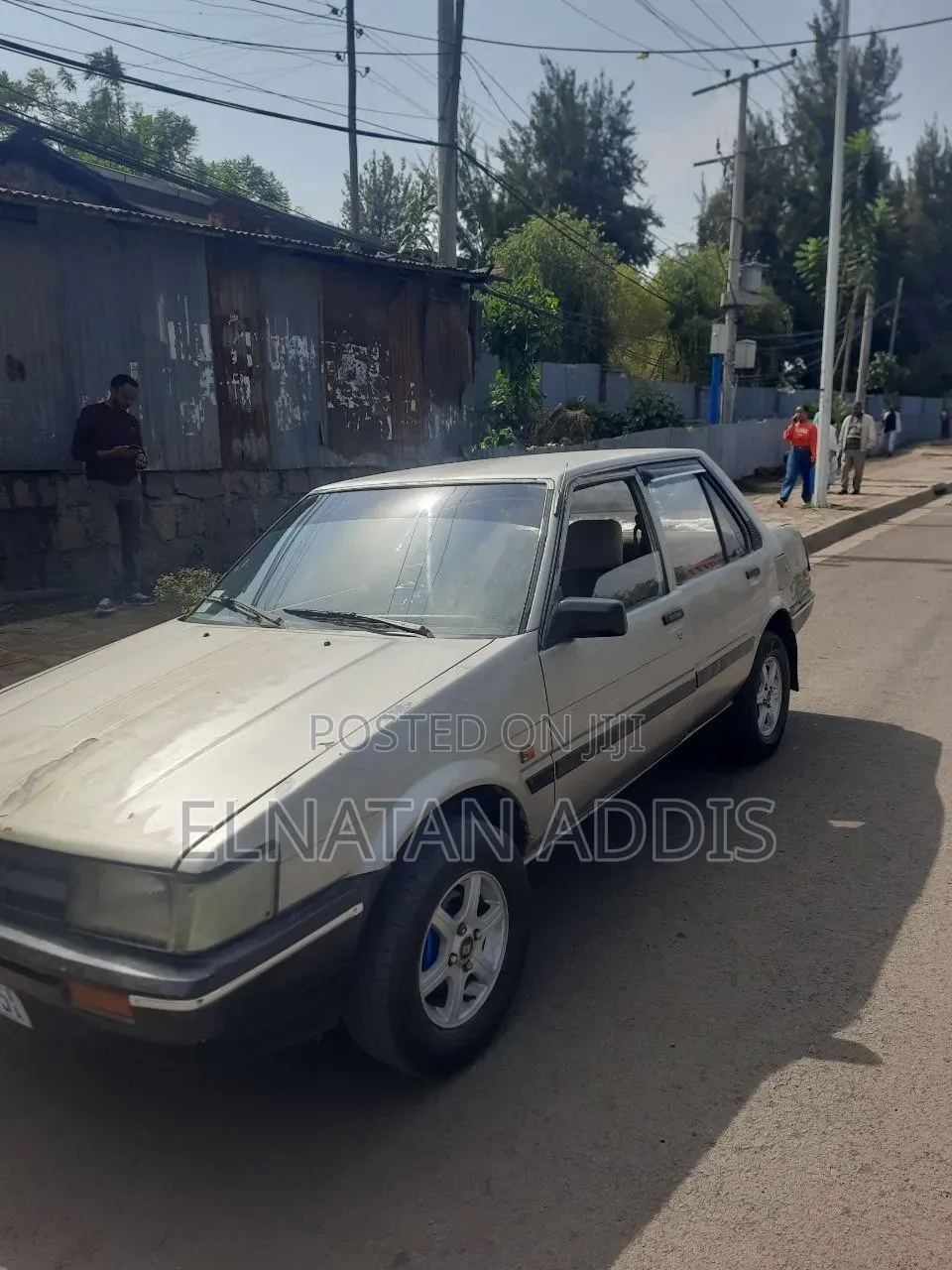 Toyota Corolla II 1986 Gray