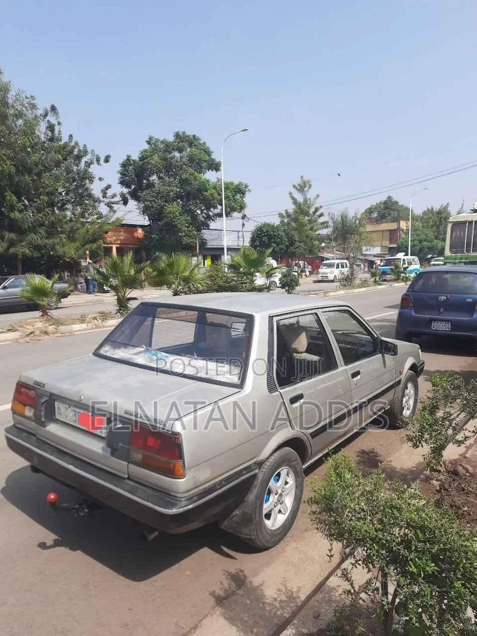 Toyota Corolla II 1986 Gray