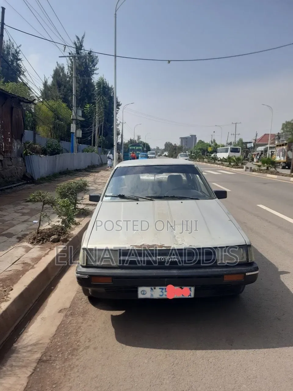 Toyota Corolla II 1986 Gray