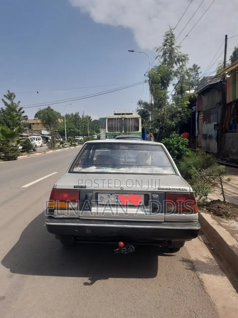 Toyota Corolla II 1986 Gray