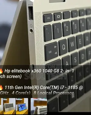 New Laptop HP EliteBook 1040 G8 16GB Intel Core i7 SSD 512GB