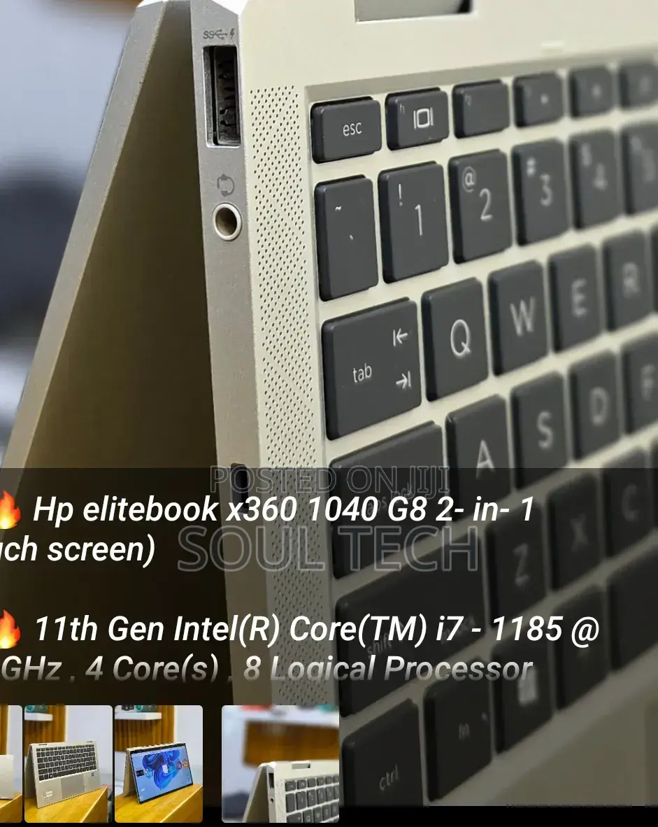 New Laptop HP EliteBook 1040 G8 16GB Intel Core i7 SSD 512GB