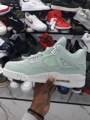 Jordan 4 Light Green Shoes