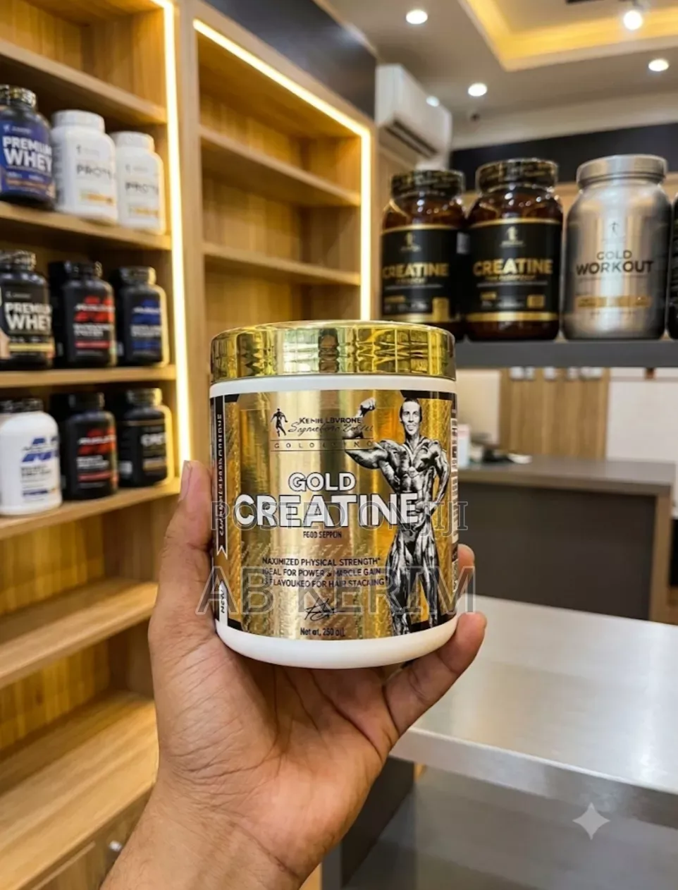 Gold Creatine Looking to Increase Strength, Power, and Muscle Mass.
