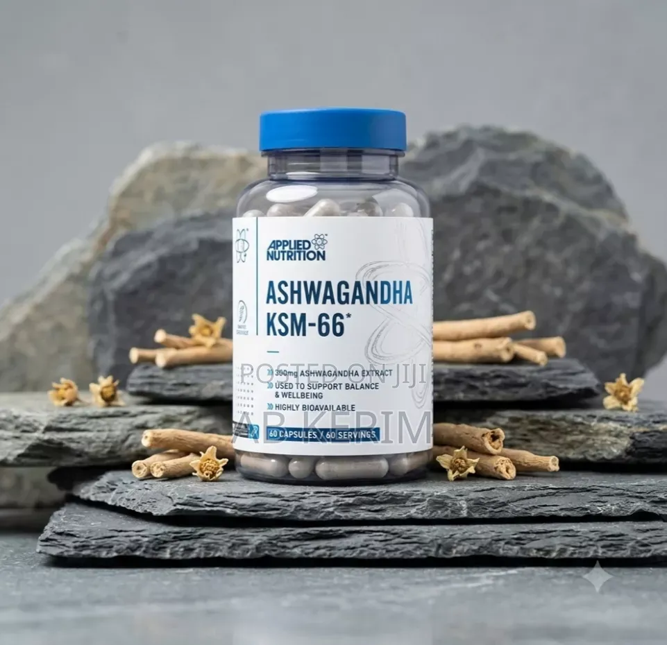 Applied Nutrition Ashwagandha KSM-66 Premium Stress Calm Supplement