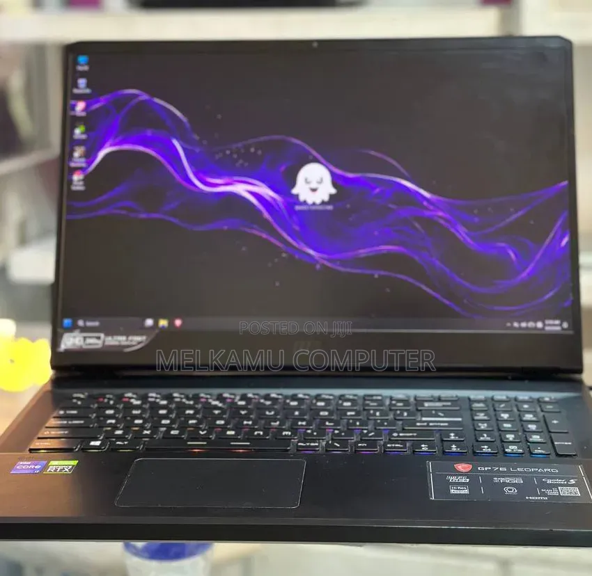 New Laptop MSI GE73 Raider RGB 8RF 16GB Intel Core i7 SSD 512GB