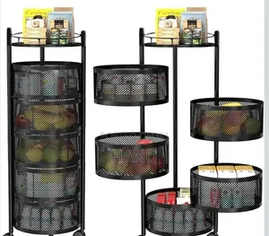 5 Layer Moveable Kitchen Storage