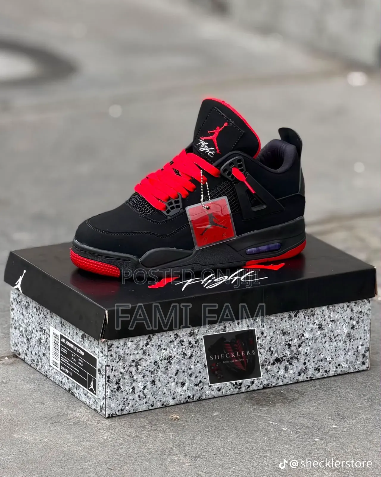 Nike Air Jordan 1 and 4