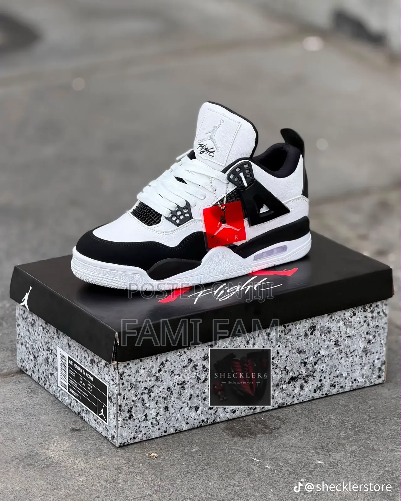 Nike Air Jordan 1 and 4