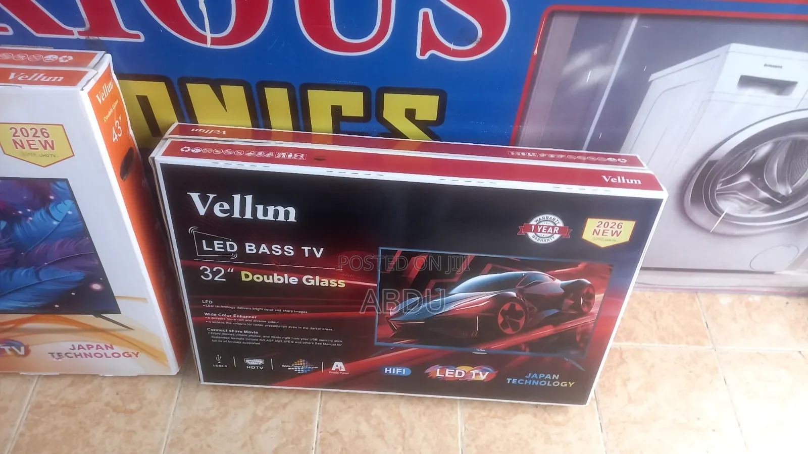 Vellum TV 32 Inch Debel Eskrin