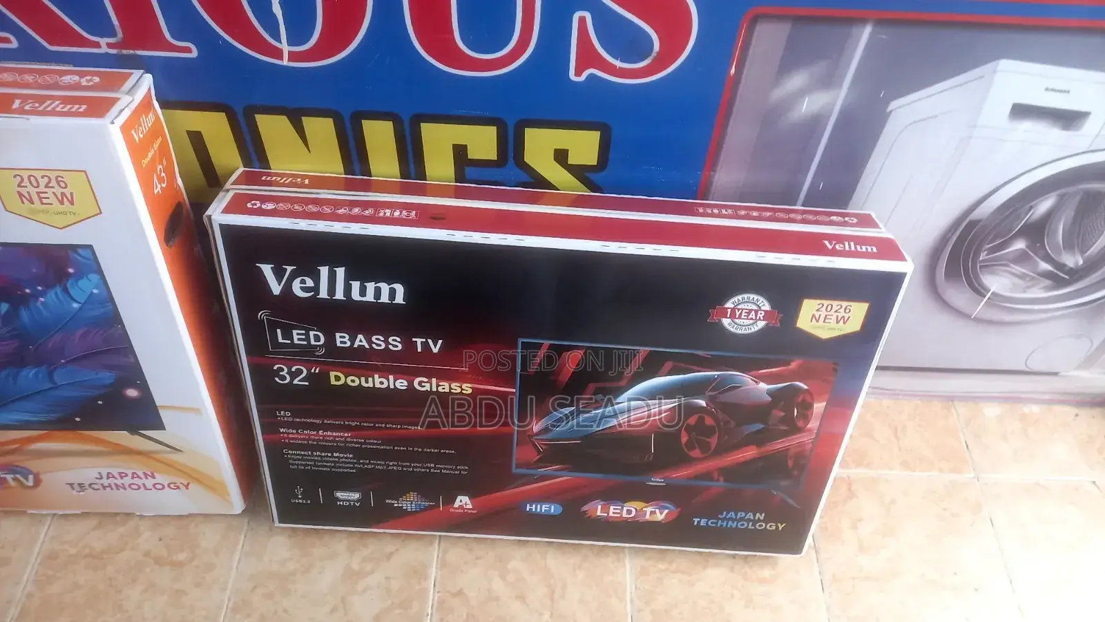 Vellum TV 32 Inch Debel Eskrin