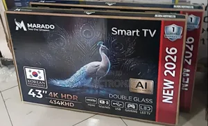 Marado 43" HDR Smart TV New 2026